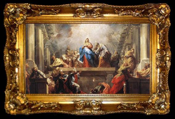 framed  Jean Restout Pentecost, ta009-2